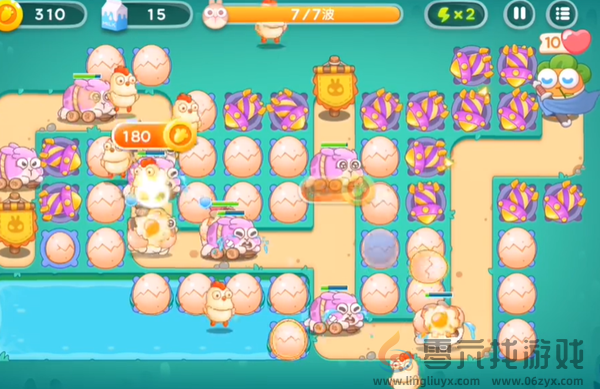 保卫萝卜4秋天的第一杯奶茶第6关通关攻略(图5)